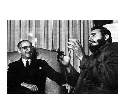 REunion Frondizi fidel Castro